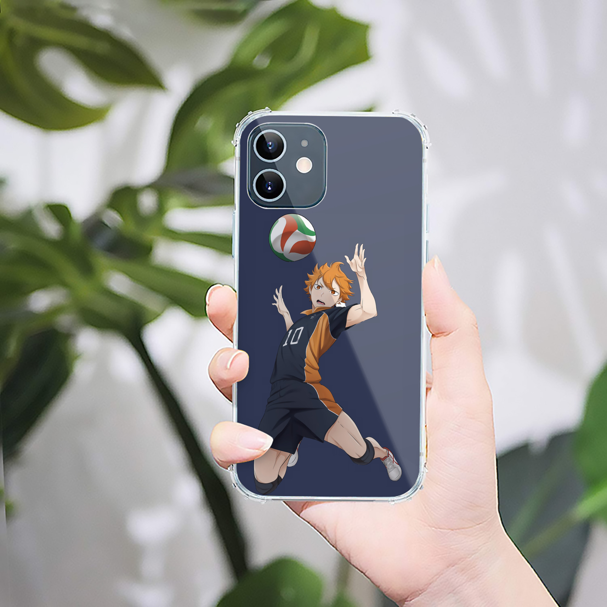 （画像用） ハイキュー!! Haikyu!! 【iPhone 12シリーズ対応】透明スマホケース（クリアソフトケース）